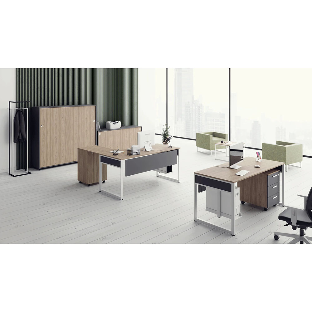 Офис бюро i-Office BS1 с прикриваща царга