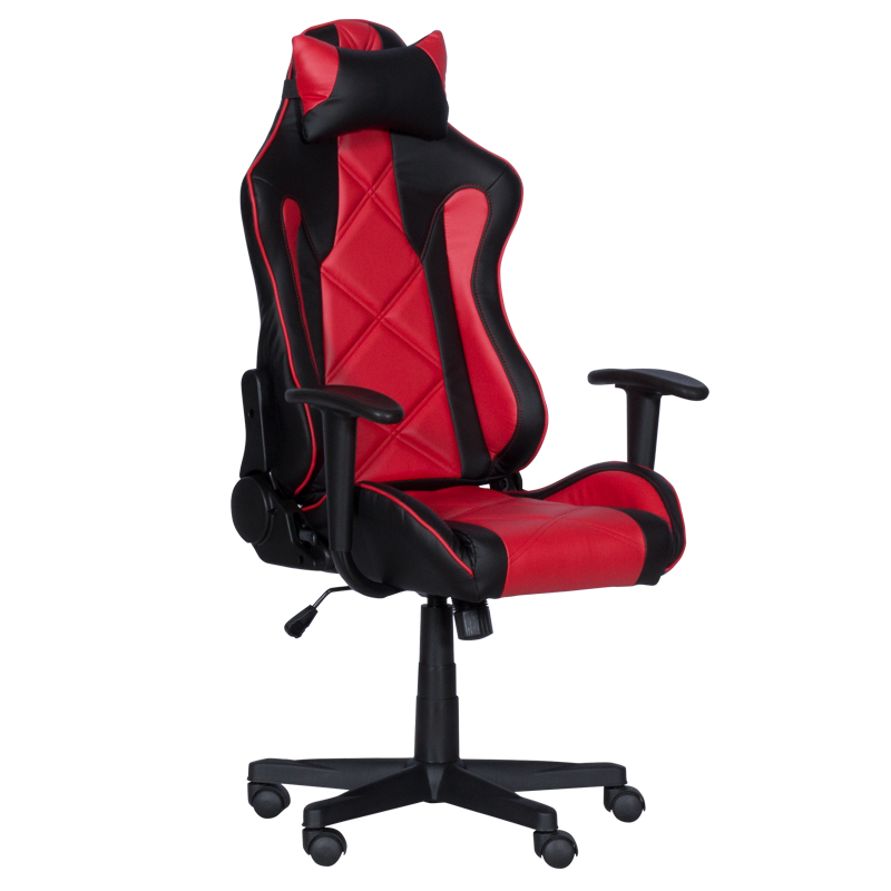 Геймърски стол - 6196 черен-червен