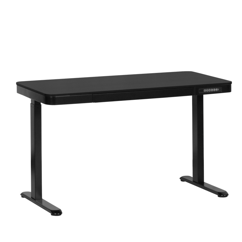 CR-118 E 140/70 Ергономично бюро с електрическо регулиране на височината черен