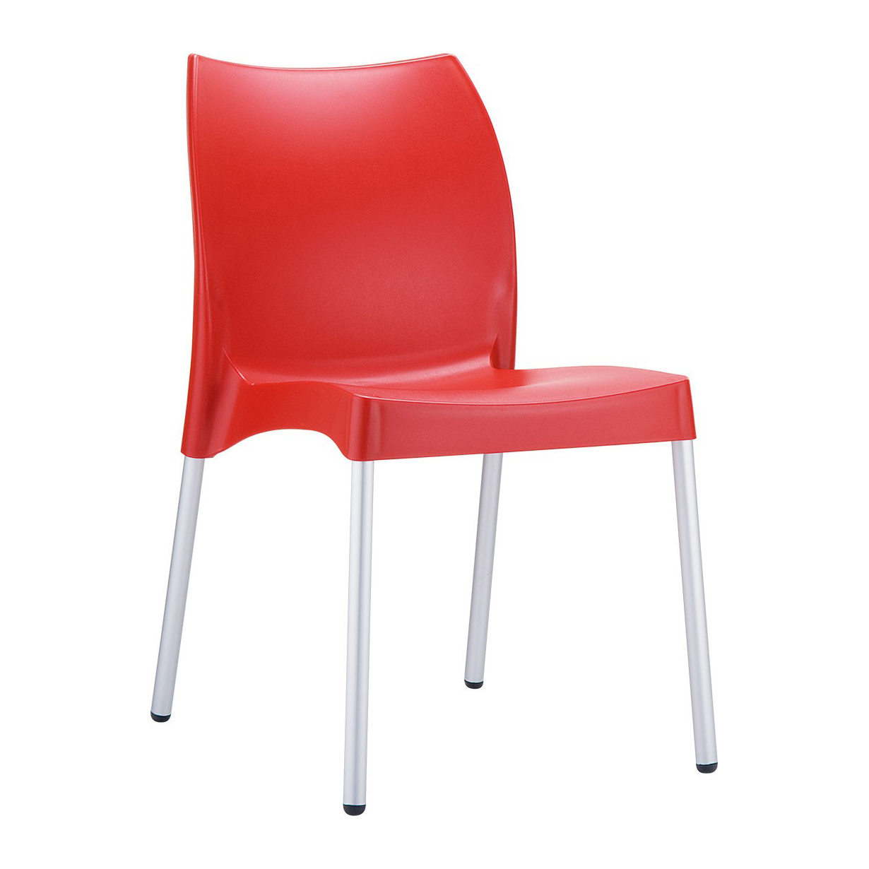 Пластмасов стол - RFG Vito червен